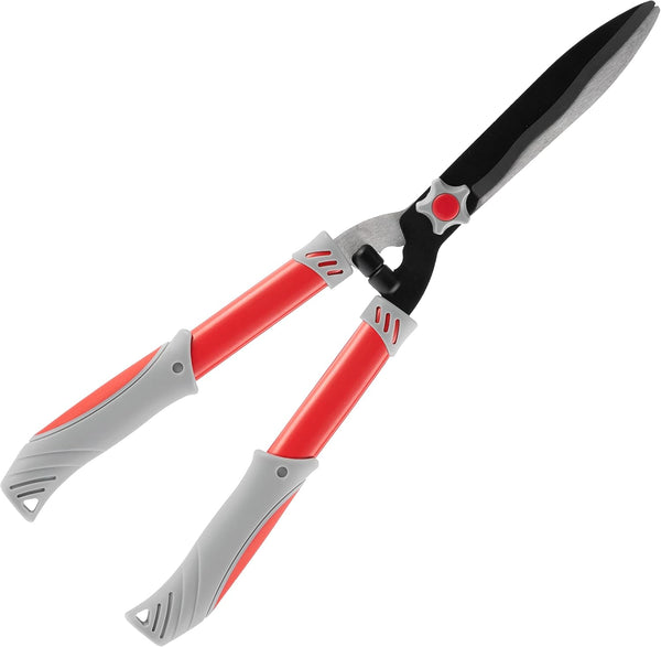 Tijeras cortasetos INTERTOOL de 22 pulgadas: cortadoras manuales para arbustos, boj y jardinería, hoja ondulada | FT08-1102