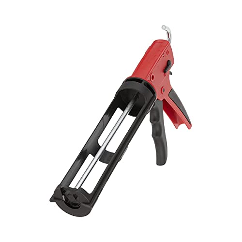 INTERTOOL Dripless Caulking Gun - 12:1 Thrust Ratio, 10oz Anti-Drip Silicone Gun for Windows, Bathroom, Kitchen  | HT08-0028