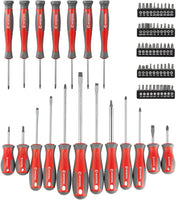 Juego de destornilladores de precisión de 70 piezas INTERTOOL con destornillador magnético | VT08-3370 