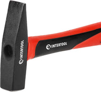 INTERTOOL Молоток с Поперечным Бойком 10.5 унций, Рукоятка 11" из Стекловолокна | HT08-0203