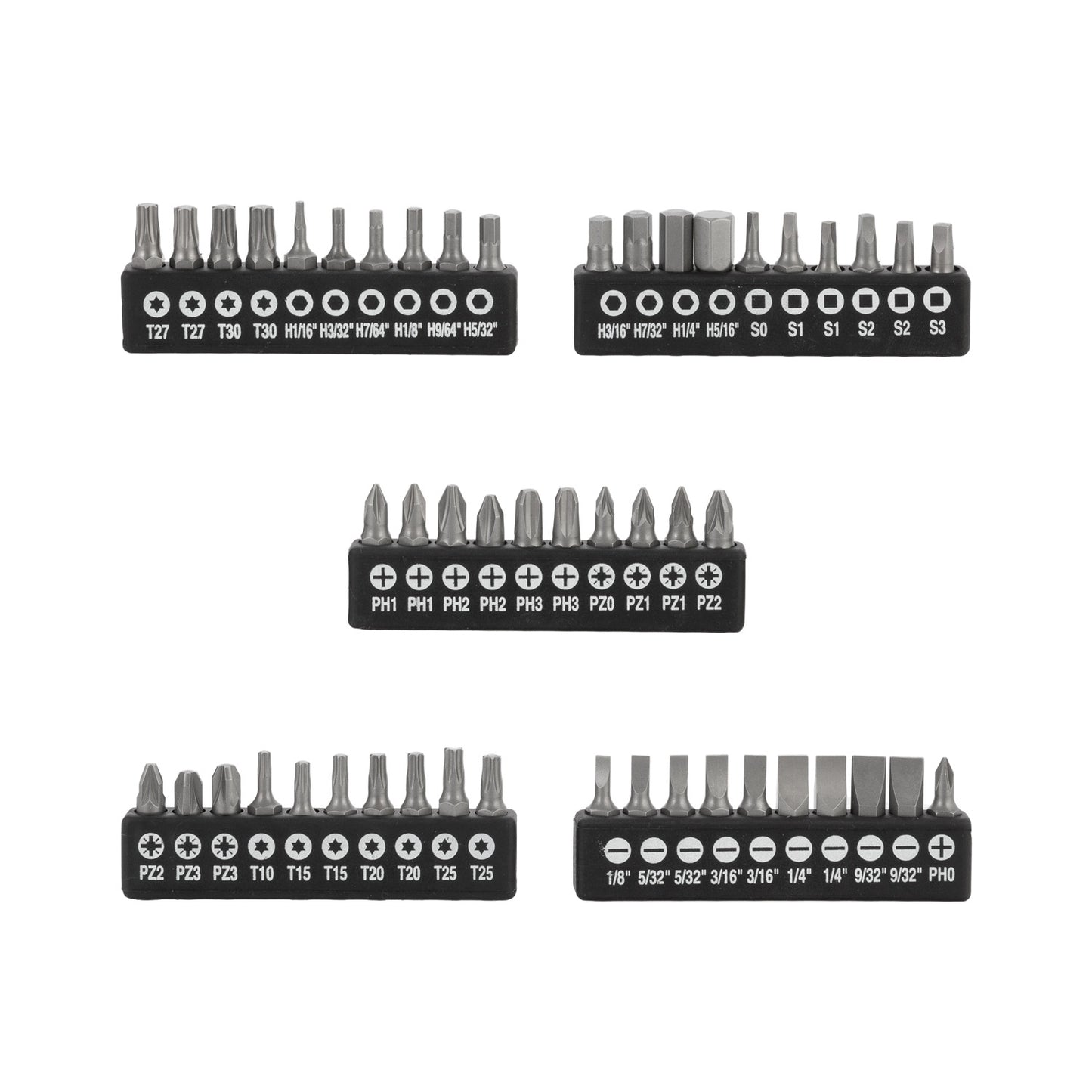 INTERTOOL 70-Piece Precision Screwdriver Set with Magnetic Driver| VT08-3370