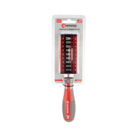 INTERTOOL 37 pcs Multi-Bit Screwdriver, Attachable Storage Case | VT08-3375