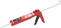 INTERTOOL Drip-Free Caulking Gun - 10 oz, 10:1 Thrust Ratio, Lightweight, Smooth Rod, Quiet Ratcheting | HT08-0027