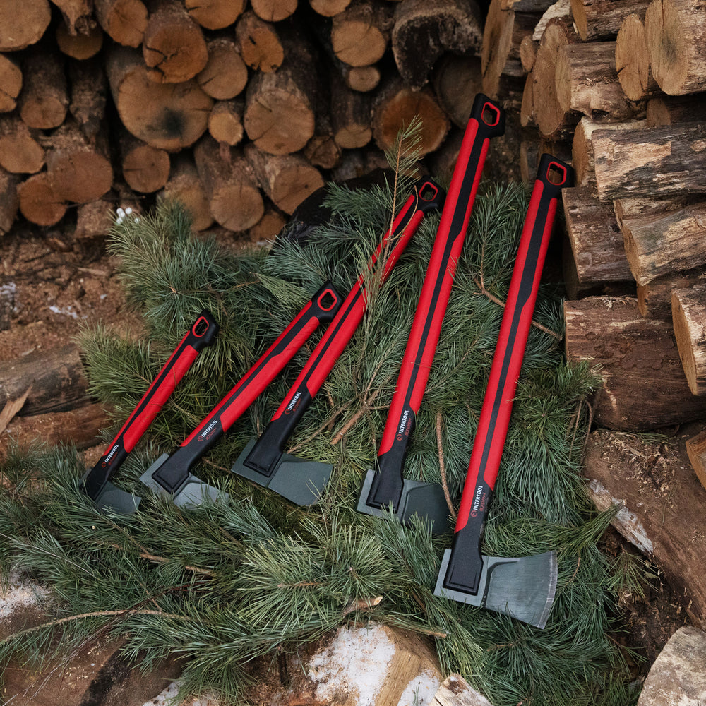 INTERTOOL 14" Trail Axe, 1.5 lbs, STORM | HT08-0291