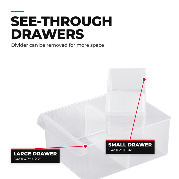 INTERTOOL Small Parts Organizer, 39 Removeable Drawers | BX08-4013