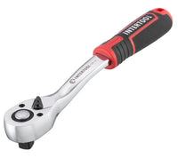 INTERTOOL 3/8" Drive Ratchet, 72-Teeth, Offset, 8" | ET08-8002