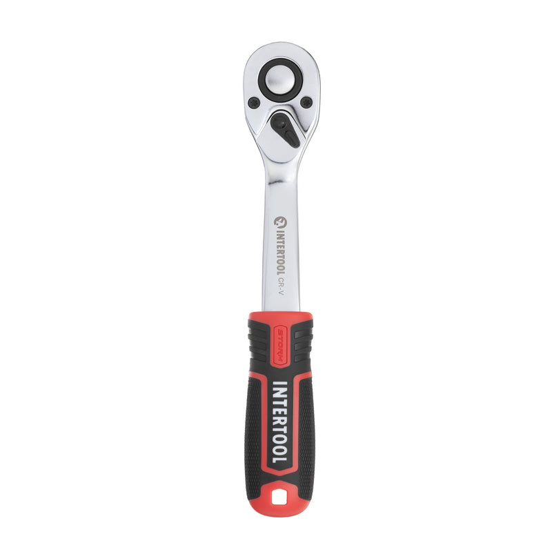 INTERTOOL 1/2" Drive Ratchet, 72-Teeth, Offset, 10" | ET08-8003