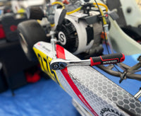 INTERTOOL 1/2" Drive Ratchet, 72-Teeth, Offset, 10" | ET08-8003