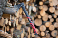 Hacha INTERTOOL de 24” | Hacha para cortar y partir madera | HT-0263