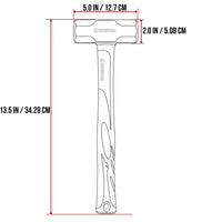 INTERTOOL 3 lb Sledge Hammer HT08-0241