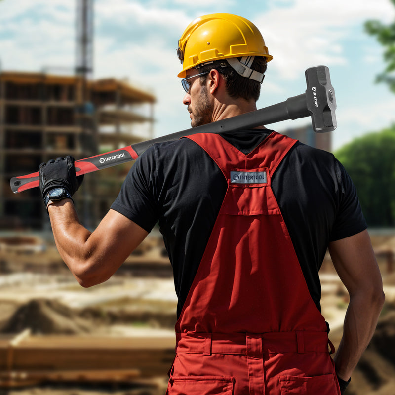 INTERTOOL Кувалда 8 фунтов с рукояткой из стекловолокна HT08-0244