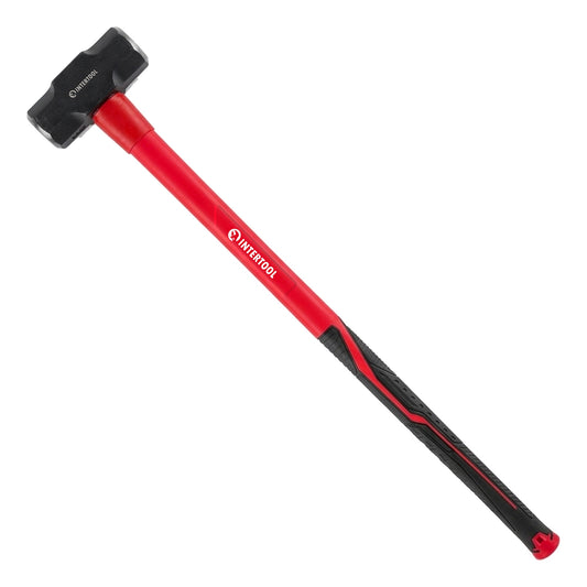 INTERTOOL Sledgehammer 8 lbs Fiberglass Handle HT08-0244