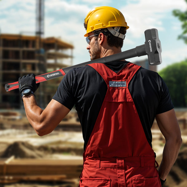 INTERTOOL Sledgehammer 12 lbs  Fiberglass Hammer | HT08-0249