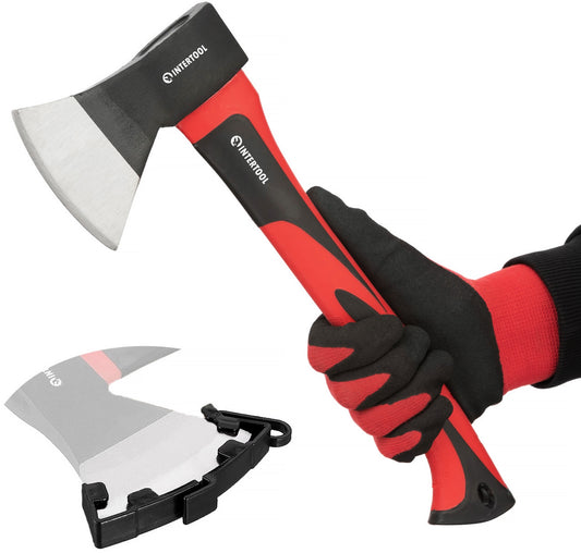 INTERTOOL 15” Hatchet, Wood Chopping Axe, 1.3 lbs | HT08-0261