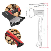 INTERTOOL 15” Hatchet, Wood Chopping Axe, 1.3 lbs | HT08-0261