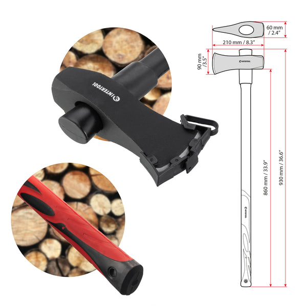 Martillo de hender INTERTOOL de 36", 6 libras | HT08-0273