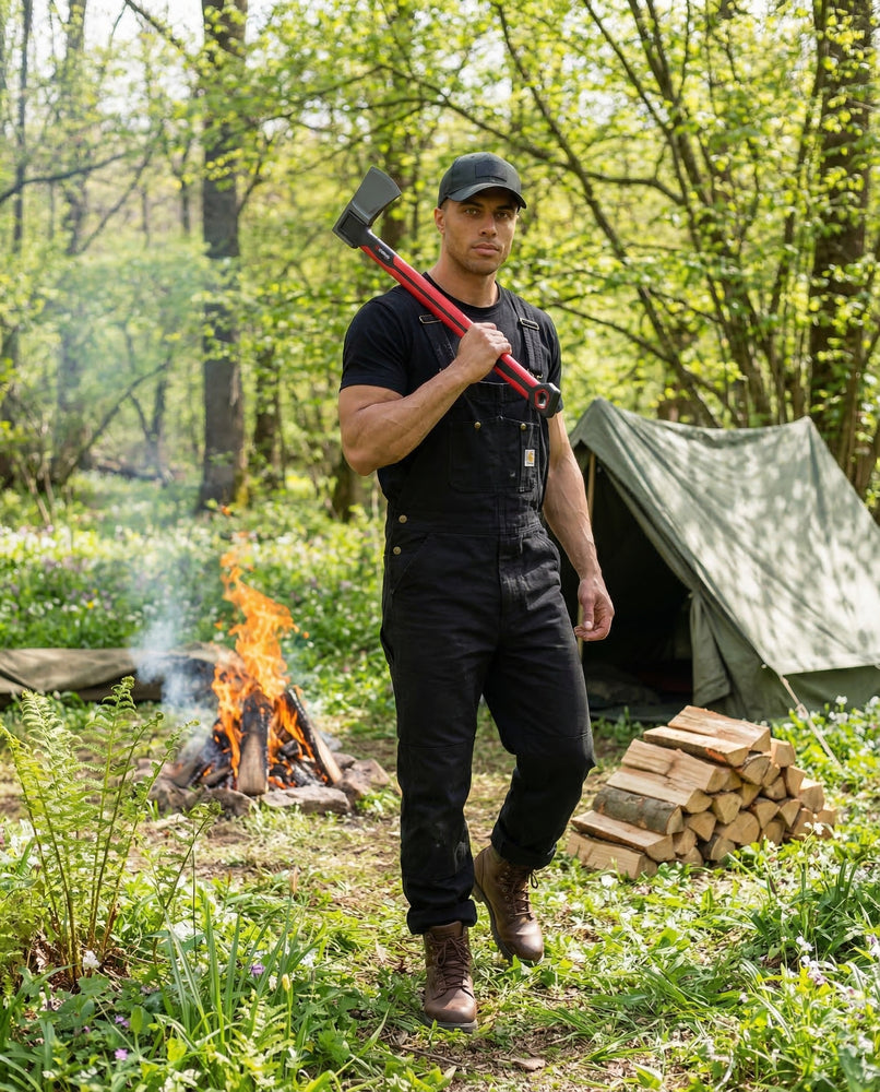 INTERTOOL 28" Chopping Axe, 3.5 lbs, STORM | HT08-0296