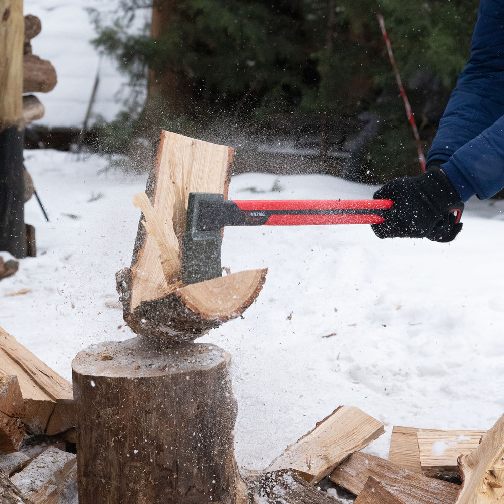 INTERTOOL 28" Chopping Axe, 3.5 lbs, STORM | HT08-0296