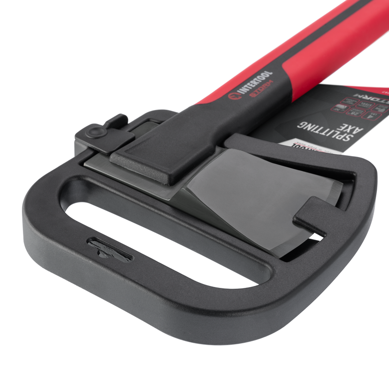 INTERTOOL 28" Splitting Axe, 4 lbs, STORM | HT08-0297