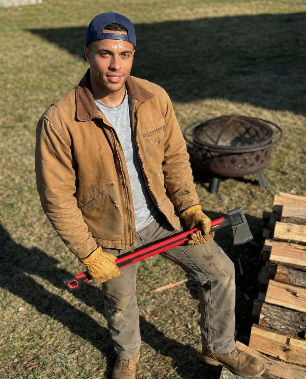 INTERTOOL 28" Splitting Axe, 4 lbs, STORM | HT08-0297