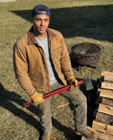 INTERTOOL 28" Splitting Axe, 4 lbs, STORM | HT08-0297