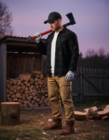 INTERTOOL 28" Splitting Axe, Heavy-Duty, 5 lbs, STORM  | HT08-0298