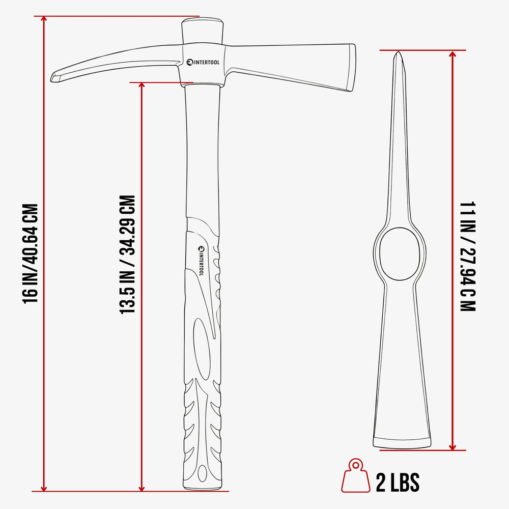 INTERTOOL Small Cutter Mattock 1.5 lb | HT08-0304