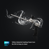 Pistola de espuma en aerosol INTERTOOL, paquete de 20 unidades, aplicador de sellador expansible antiadherente de PTFE | PT08-0604-20