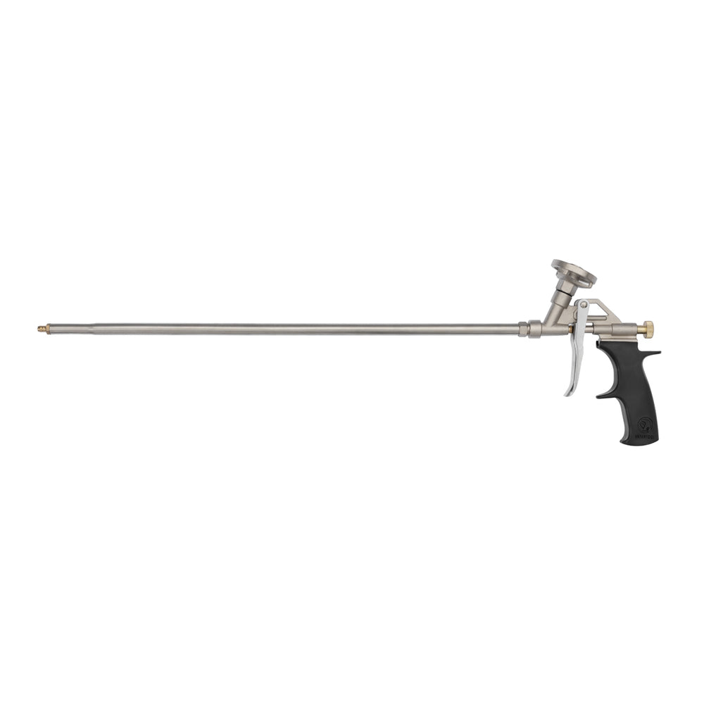 INTERTOOL Long Nose Spray Foam Gun, 20 in., Sealant Insulation, Stainless Steel | PT08-0650